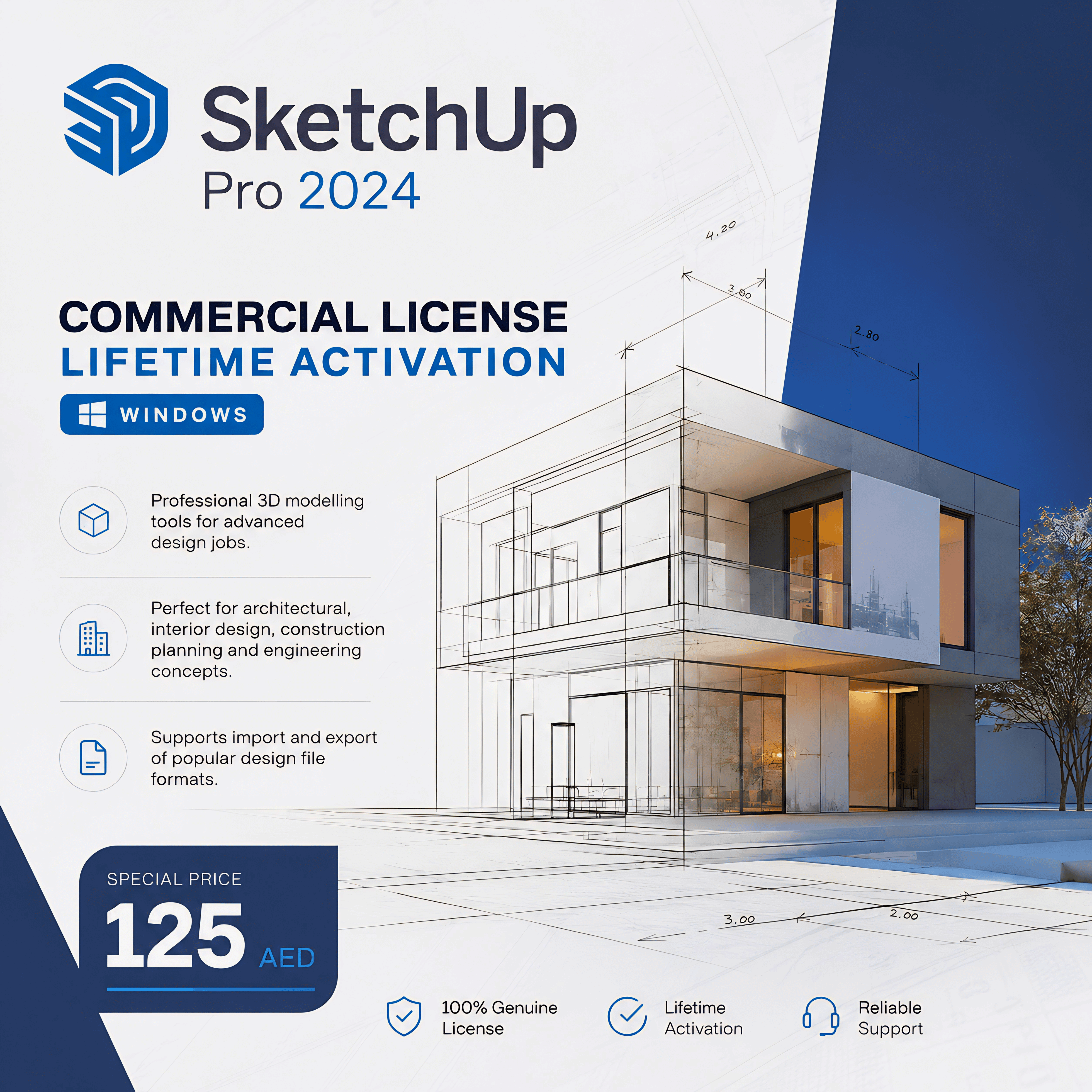 Sketchup 2024 Pro Lifetime